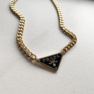 Prada Charm Necklace